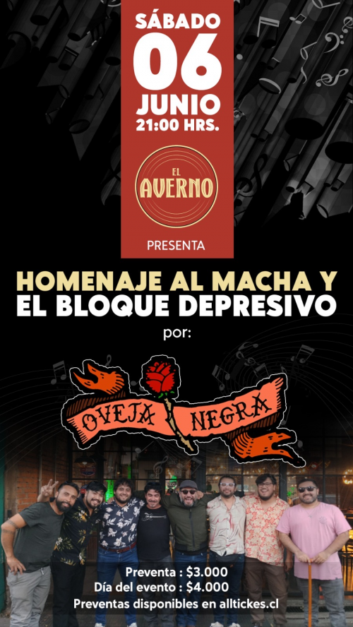 Homenaje al Macha y el Bloque Depresivo