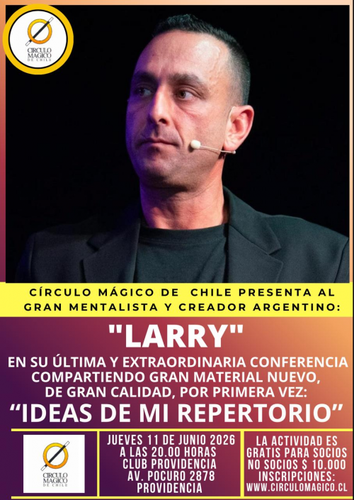 Conferencia: Ideas De Mi Repertorio - Larry
