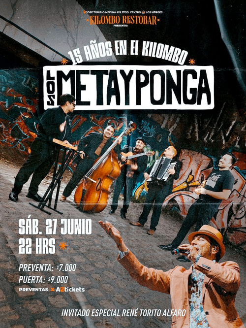 15 años de "Los Metayponga" en Kilombo
