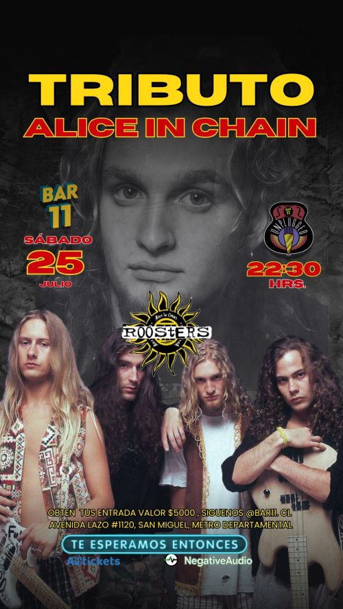ROOSTERS TRIBUTO A ALICE IN CHAINS 