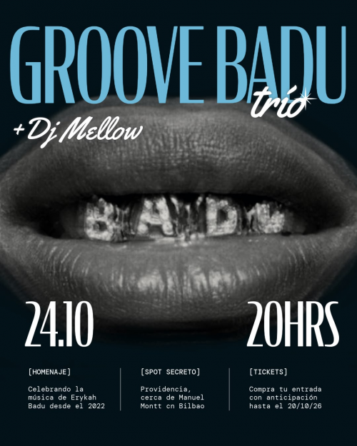 GROOVE BADU en MANOMUSIC