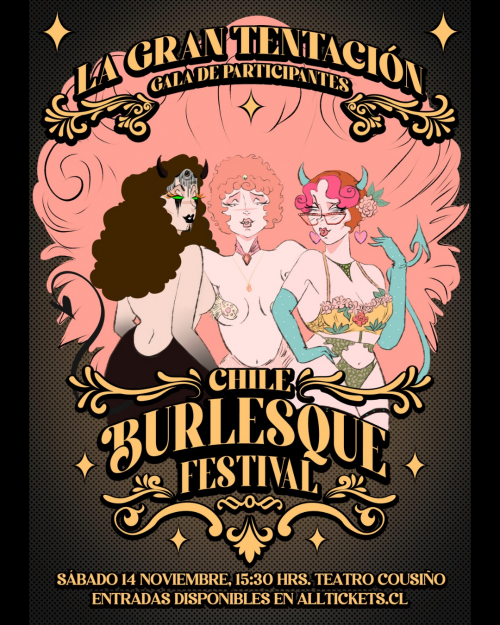 La Gran Tentación: gala de competencia Chile Burlesque Festival 