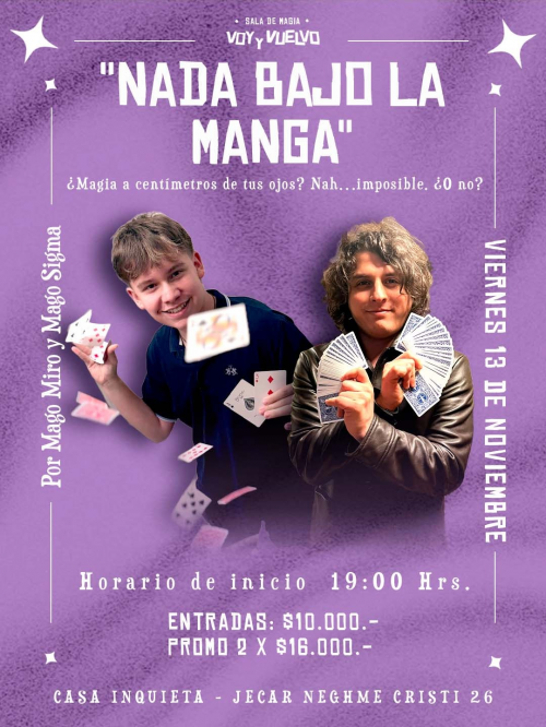 Nada Bajo La Manga