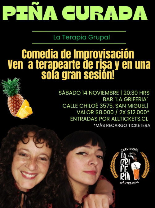 PIÑA CURADA, la terapia grupal