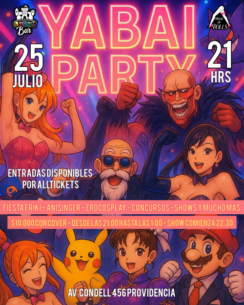 Yabai Party! Friki Night!