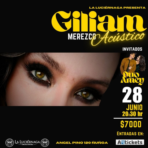 GILIAM - intimo - en La Luciernaga