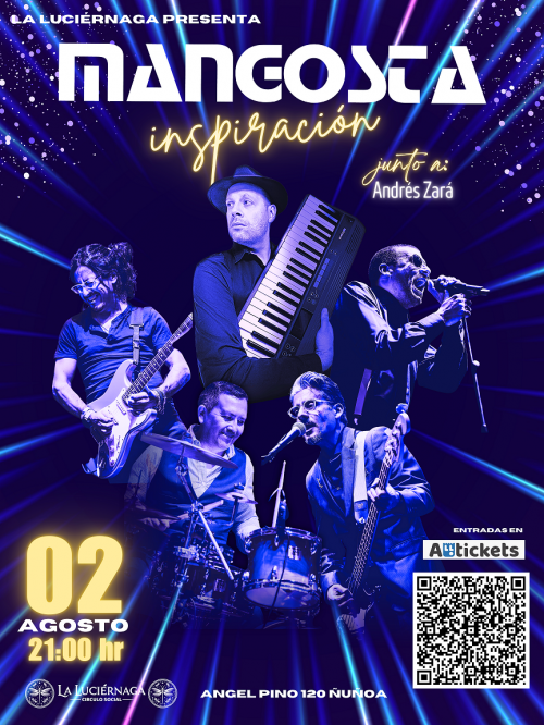  "Mangosta Inspiración" , junto a Andrés Zará + nueva música
